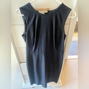 Ann Taylor Navy Sheath Dress